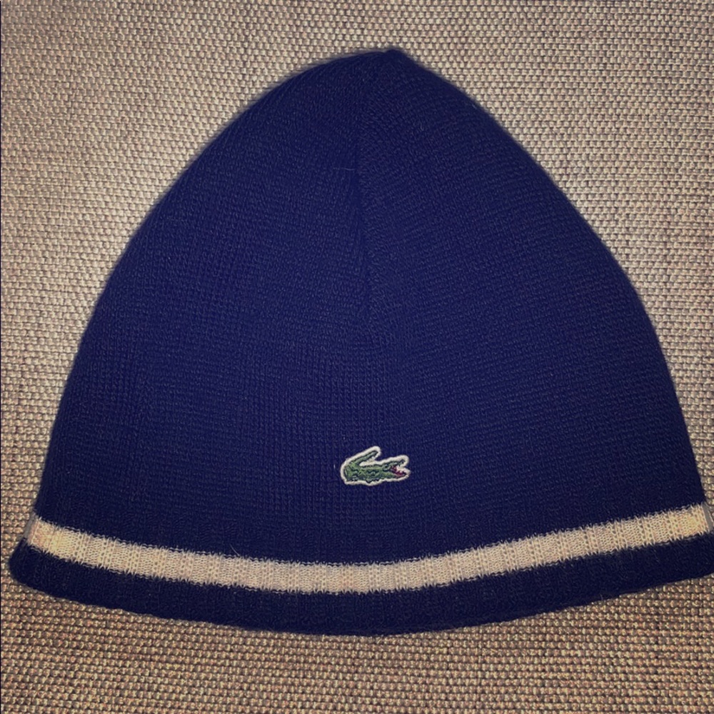 Lacoste Reversible Beanie Hat